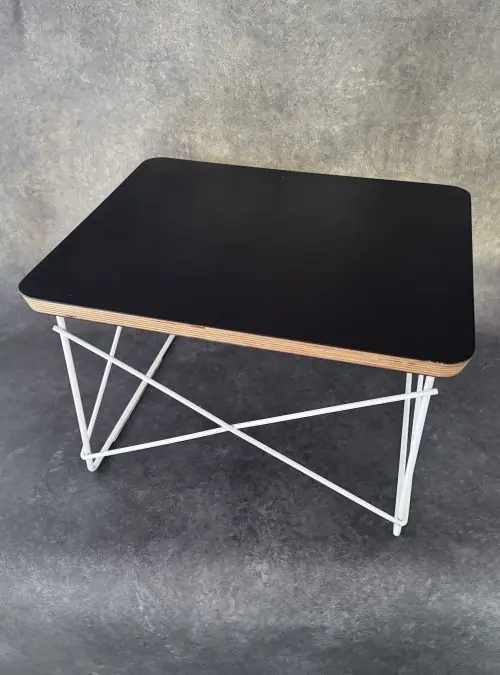 Eames Wire Base Table Schwarz Original
